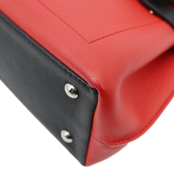 Louis Vuitton  Lockme Ever Leather Crossbody Bag Red - Picture 8 of 14